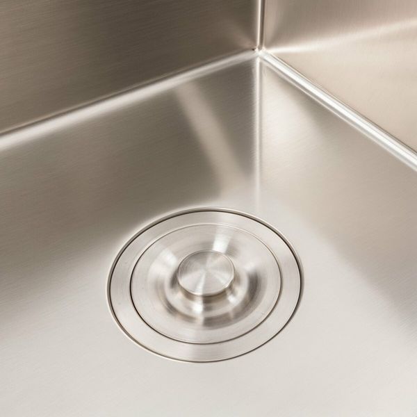 Кухонная мойка CM 78*50 L нержавейка Platinum Handmade (круглый сифон 3,0/0,8) 45903 фото