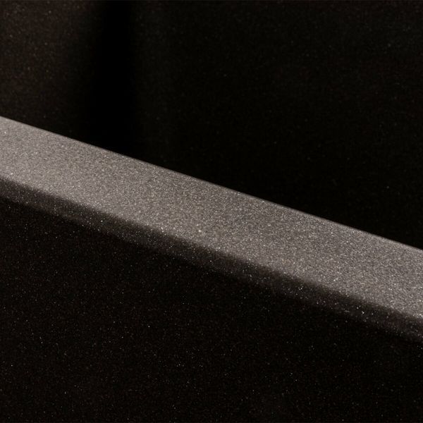 Гранітна мийка для кухні Platinum 7850W TOSKANA матова Темна скеля 40384 фото