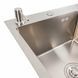Кухонная мойка CM 78*50 L нержавейка Platinum Handmade (круглый сифон 3,0/0,8) 45903 фото 4