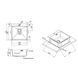 Кухонна мийка Qtap DK5050BL 2.7/1.0 мм Black (QTDK5050BLPVD2710) SD00042482 фото 6