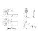 Смеситель для ванны Lidz (CRM) 23 48 005-2 New SD00041606 фото 2