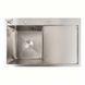 Кухонная мойка CM 78*50 L нержавейка Platinum Handmade (круглый сифон 3,0/0,8) 45903 фото 1