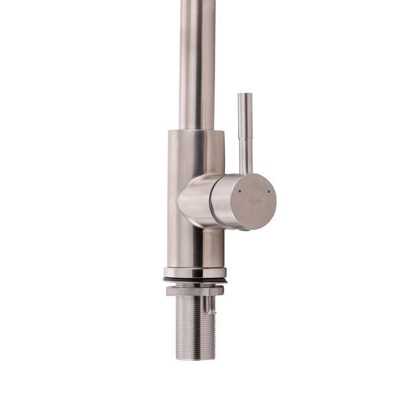 Смеситель для кухни Qtap Karuska 9139103FN с выдвижным изливом SD00042273 фото