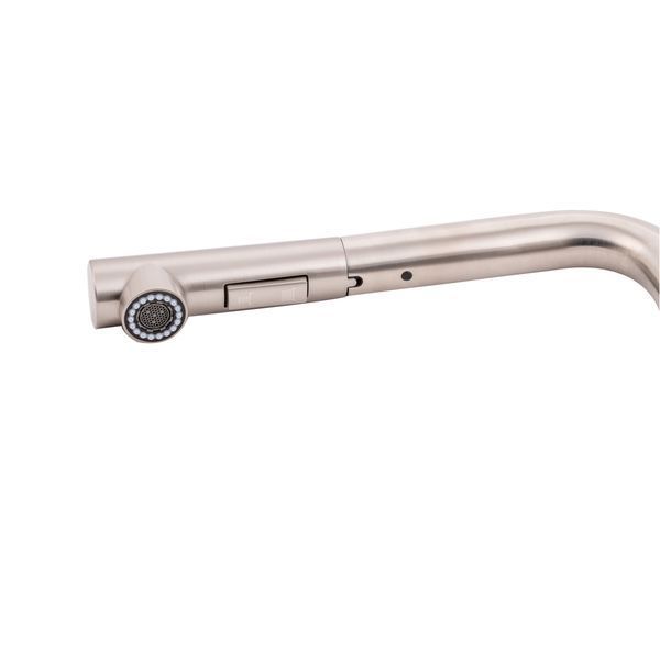 Смеситель для кухни Qtap Karuska 9139103FN с выдвижным изливом SD00042273 фото
