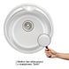 Кухонная мойка Qtap D510 0,8 мм Satin (QTD510SAT08) SD00040977 фото 3