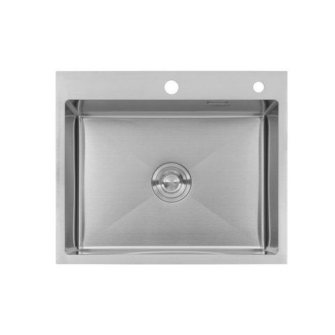 Кухонная мойка Kroner KRP Geb&uuml;rstet - 6050HM (3.0/1.0 мм) CV022802 фото