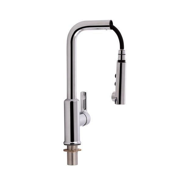 Смеситель для кухни Qtap Janicka 9134103FC с выдвижным изливом SD00042275 фото