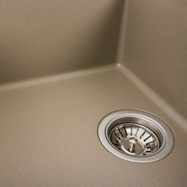 Гранитная мойка для кухни Platinum 7950 Selena матовий Титан 40379 фото