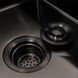 Кухонна мийка CM 78*50 L чорна PVD Platinum Handmade (круглий сифон 3,0/0,8) 45905 фото 5