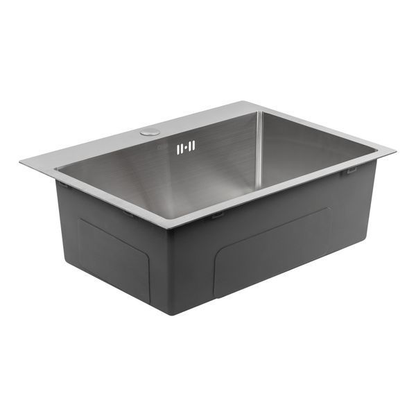 Кухонна мийка Qtap D6050 2.7/1.0 мм Satin (QTD605010) SD00040308 фото