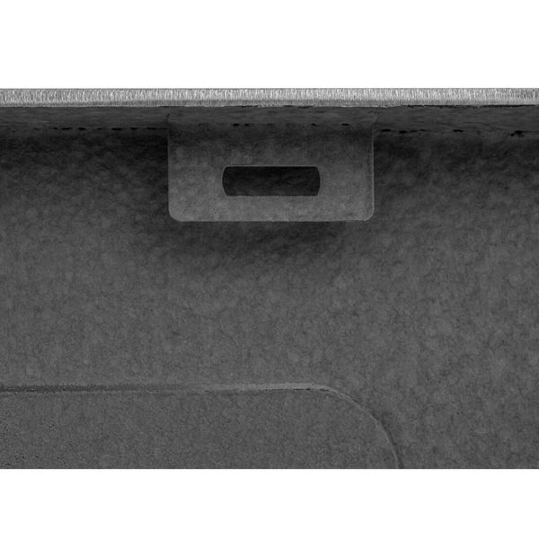 Комплект кухонной мойки Kroner KRP Schwarze 60х50HM PVD ST07 Grafite SL43877 фото