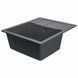 Гранитная мойка для кухни Platinum ARIA 5851 матовая Микс 48602 фото 4