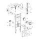 Комплект 4 в 1: Инсталляция GROHE Solido 3 в 1 3884966Q + Унитаз безободковый Kroner Harz WHI493736 RIMLESS с сиденьем Slim Duroplast / Soft-close / Quick relase KH493736WHIR (3884966KH493736) CV033601 фото 5