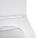 Комплект 4 в 1: Инсталляция GROHE Solido 3 в 1 3884966Q + Унитаз безободковый Kroner Harz WHI493736 RIMLESS с сиденьем Slim Duroplast / Soft-close / Quick relase KH493736WHIR (3884966KH493736) CV033601 фото 12