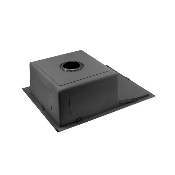 Кухонная мойка Kroner KRP Schwarze - 6350RHM PVD (3.0/1.0 мм) CV031323 фото