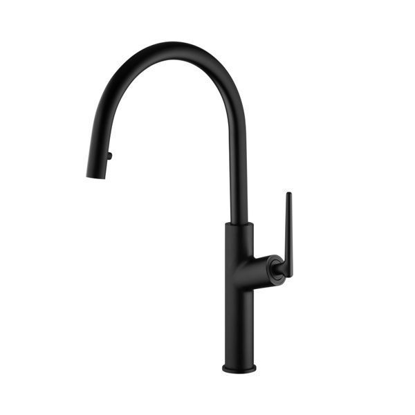 Комплект кухонной мойки Kroner KRP Schwarze 60х50HM PVD ST06 nero SL43758 фото