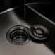 Кухонна мийка CM 78*50 R чорна PVD Platinum Handmade (круглий сифон 3,0/0,8) 45906 фото 5