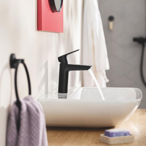 Набор смесителей 3 в 1 для ванной комнаты Grohe QuickFix Start Black UA303301MQ CV032749 фото