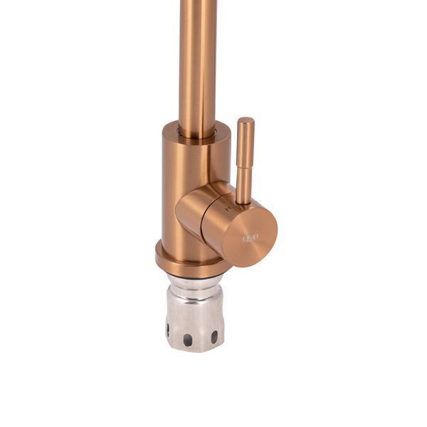 Змішувач для кухні Qtap Kuchyne QTD007FBRPVD Antic Bronze PVD (D007FBR PVD) SD00041095 фото
