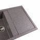 Гранитная мойка для кухни Platinum 7950 Selena матовая Микс 4019 фото 6