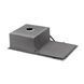 Мойка для кухни интегрированная Lidz Handmade H7844 (LDH7844LBRU35388) Brushed Steel 3,0/0,8 мм SD00041492 фото 3