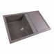 Гранитная мойка для кухни Platinum 7950 Selena матовая Микс 4019 фото 2