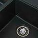 Гранитная мойка для кухни Platinum 7850 HARMONY матовая Антрацит 3895 фото 2