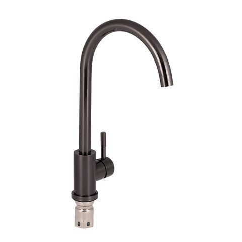Змішувач для кухні Qtap Kuchyne QTD007FBLPVD Black PVD (Titanium D007FBL) SD00041097 фото