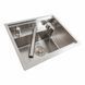Кухонная мойка CM 47*38 скрытая нержавейка Platinum Handmade + смеситель 44554 фото 8
