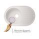 Кухонна мийка Lidz 780x500/200 WHI-01 (LIDZWHI10780500200) SD00039798 фото 2