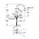 Смеситель для кухни Grohe StartCurve 31554001 CV036269 фото 2