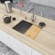Мийка під стільницю з нержавійки кухонна станція Nett NS-5742 171 фото 8