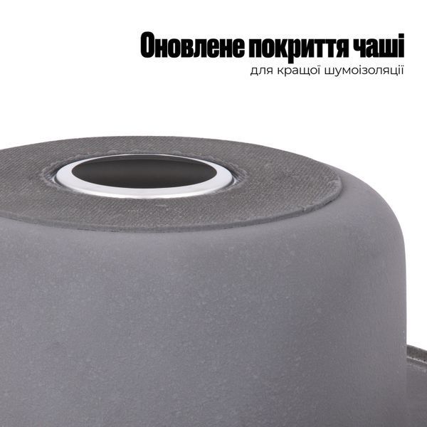 Кухонна мийка Lidz 6550 0,8 мм Micro Decor (LIDZ6350MDEC) SD00042335 фото