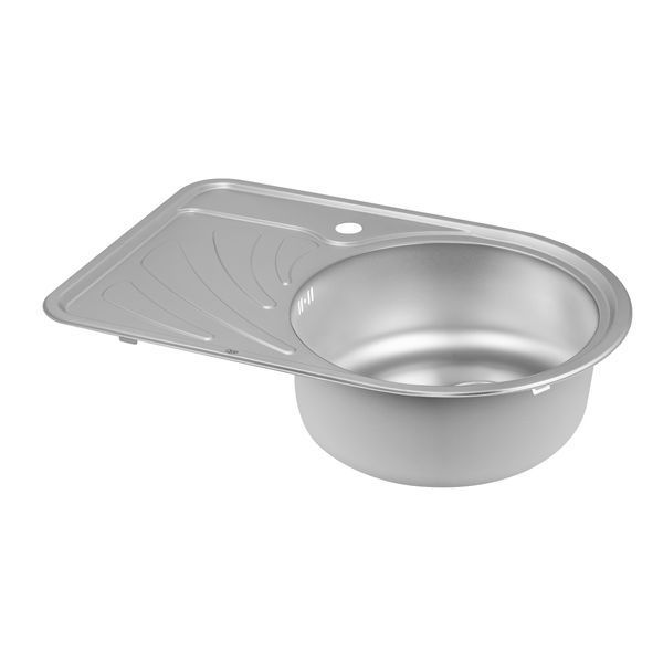 Кухонная мойка Qtap 6744R 0,8 мм Micro Decor (QT6744RMICDEC08) SD00044184 фото