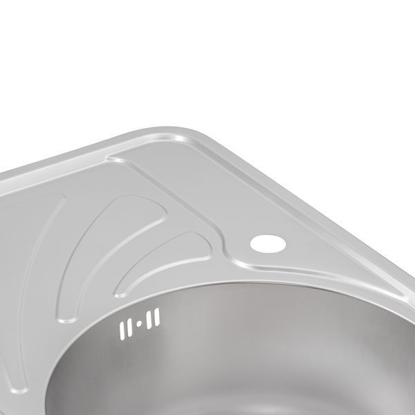 Кухонная мойка Qtap 6744R 0,8 мм Micro Decor (QT6744RMICDEC08) SD00044184 фото