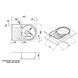 Кухонная мойка Qtap 6744R 0,8 мм Micro Decor (QT6744RMICDEC08) SD00044184 фото 2