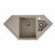 Гранитная мойка для кухни Platinum 9950 PANDORA матовая Карамель 3680 фото 1
