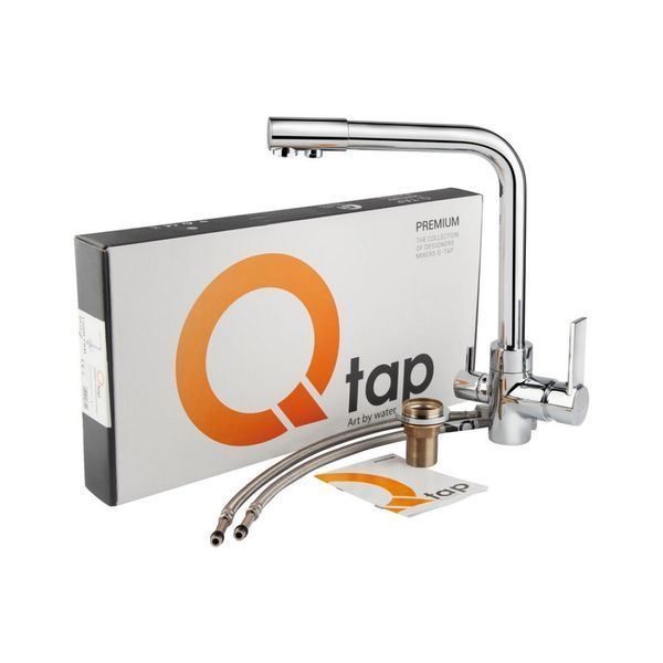 Змішувач для кухні Qtap Form CRM 007F-2 з підключенням до фільтра SD00034708 фото