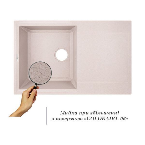 Кухонная мойка Lidz 790x495/230 COL-06 (LIDZCOL06790495230) SD00039802 фото