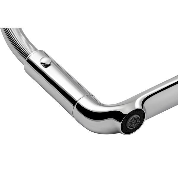 Змішувач для кухні Qtap Kuchyne з гнучким виливом QTKUC91107AC Chrome SD00042023 фото