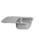 Кухонна мийка Qtap 7448 0,8 мм Satin (QT7448SAT08) SD00044185 фото 4