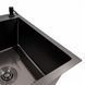 Комплект кухонной мойки Valeso 78х50 RHM PVD ST06 nero SL47340 фото 6