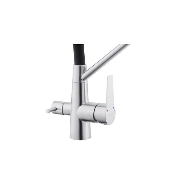 Комплект кухонной мойки KRP Geb&uuml;rstet - 6050HM со смесителем Klassisch ST080221 фото