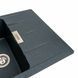 Гранітна мийка для кухні Platinum 7850 ROMA матова (антрацит) 48974 фото 6