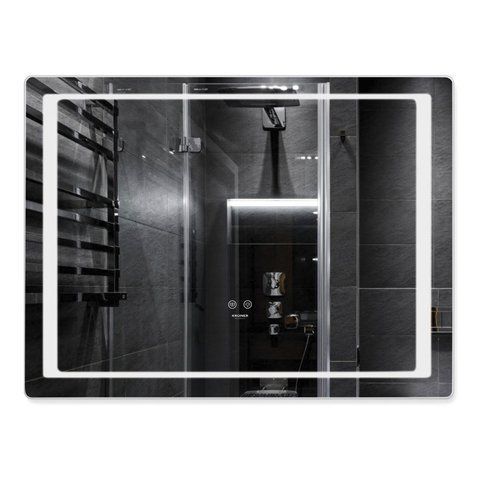 Зеркало Kroner KRP Spiegel HR2 - 10070 с LED-подсветкой и антизапотеванием CV030035 фото