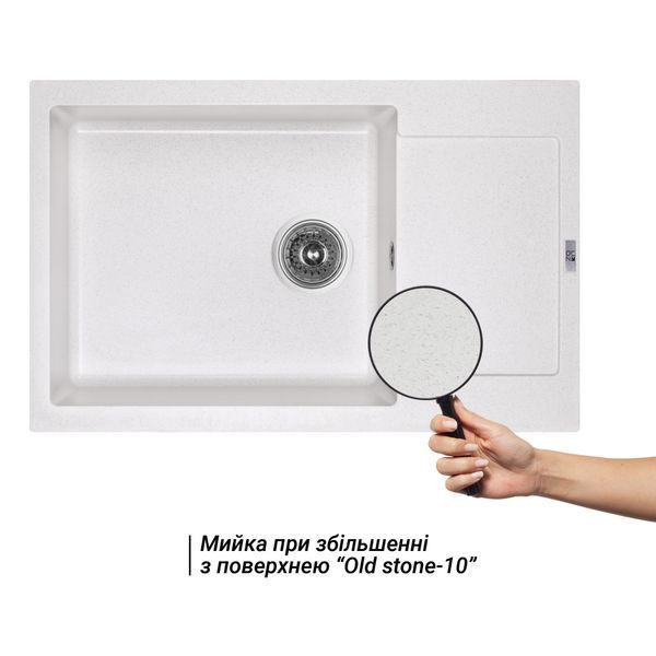 Кухонная мойка Lidz 781x510/200 STO-10 (LIDZSTO10781510200) SD00044541 фото