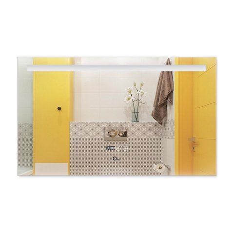 Зеркало Qtap Mideya 1000х600 (DC-F609) с LED-подсветкой и антизапотеванием QT2078F609W SD00034654 фото