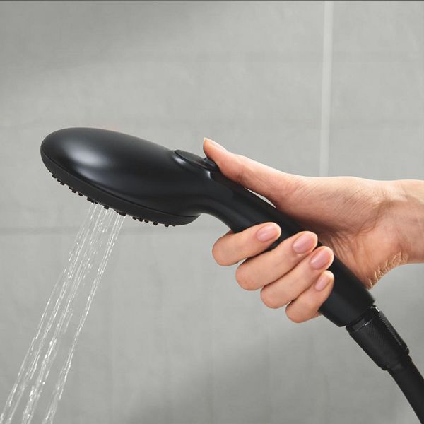 Змішувач термостатичний для душу Grohe QuickFix Start Black UA303908T2 CV034630 фото