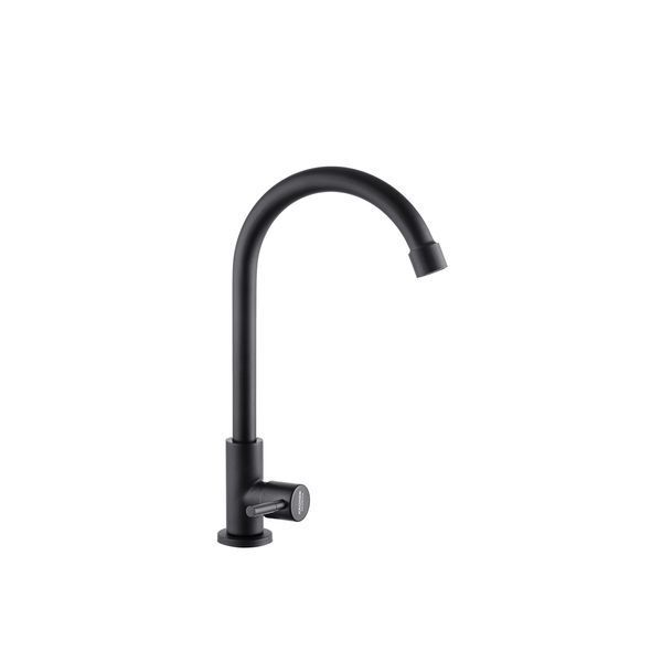 Комплект кухонної мийки Kroner KRP Schwarze - SET7546HM PVD ST02277 фото