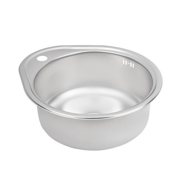 Кухонна мийка Lidz 4843 0,6 мм Decor (LIDZ484306DEC180) SD00047208 фото